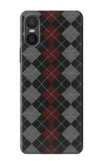 S3907 Sweater Texture Case Cover Custodia per Sony Xperia 10 VI