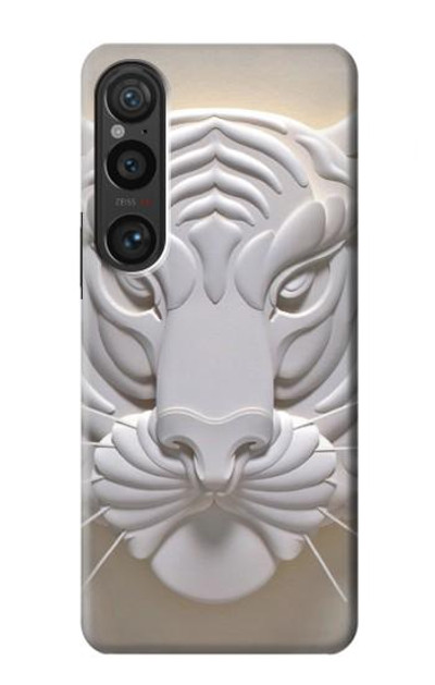 S0574 Tiger Carving Case Cover Custodia per Sony Xperia 1 VI S0574 Tiger Carving Case Cover Custodia per Sony Xperia 1 VI