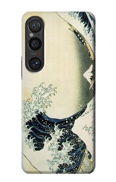 S1040 Hokusai The Great Wave of Kanagawa Case Cover Custodia per Sony Xperia 1 VI S1040 Hokusai The Great Wave of Kanagawa Case Cover Custodia per Sony Xperia 1 VI