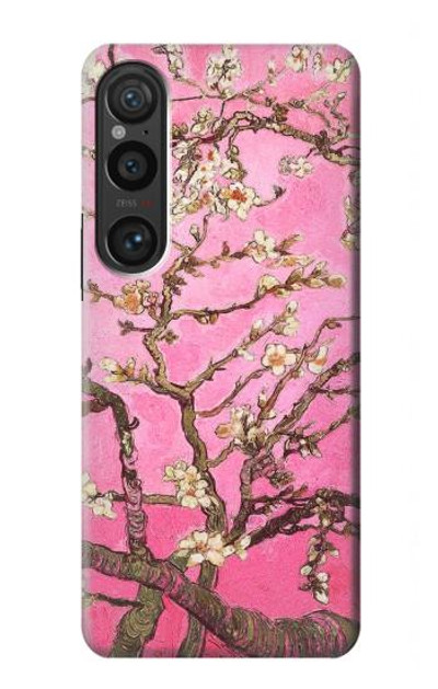 S2449 Pink Blossoming Almond Tree Van Gogh Case Cover Custodia per Sony Xperia 1 VI S2449 Pink Blossoming Almond Tree Van Gogh Case Cover Custodia per Sony Xperia 1 VI