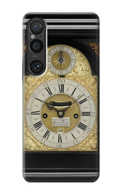 S3144 Antique Bracket Clock Case Cover Custodia per Sony Xperia 1 VI