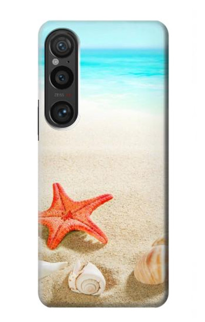 S3212 Sea Shells Starfish Beach Case Cover Custodia per Sony Xperia 1 VI