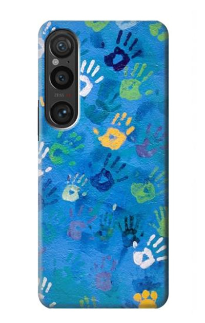 S3403 Hand Print Case Cover Custodia per Sony Xperia 1 VI