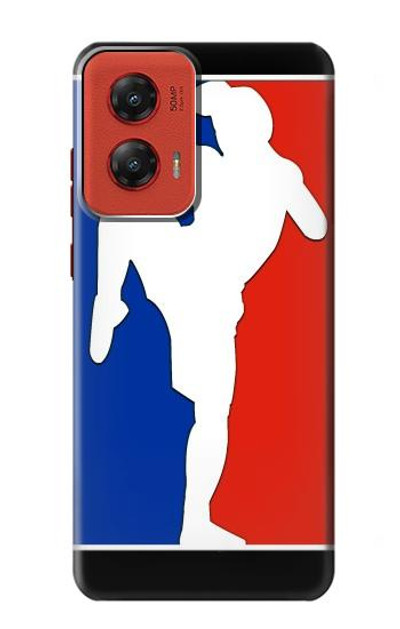 S2278 Muay Thai Kickboxing MMA Martial Art White Case Cover Custodia per Motorola Moto G Stylus 5G (2024)