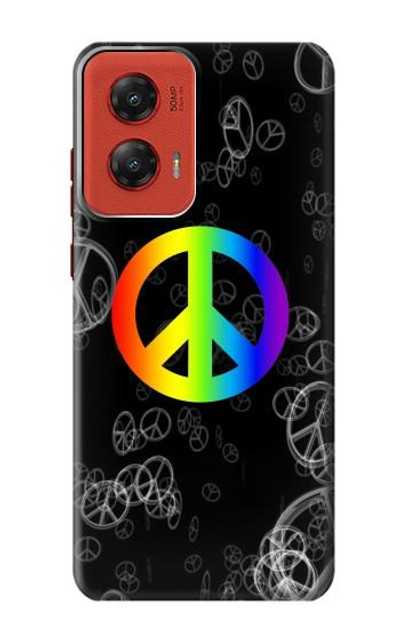 S2356 Peace Sign Case Cover Custodia per Motorola Moto G Stylus 5G (2024)