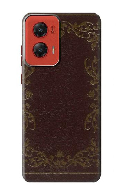 S3553 Vintage Book Cover Case Cover Custodia per Motorola Moto G Stylus 5G (2024)