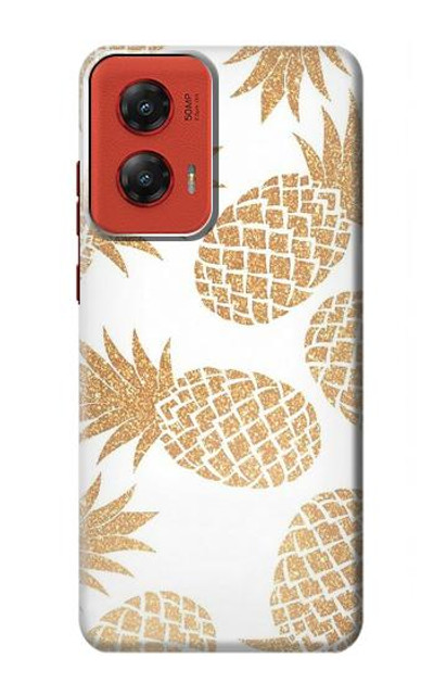 S3718 Seamless Pineapple Case Cover Custodia per Motorola Moto G Stylus 5G (2024)