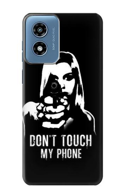 S2518 Do Not Touch My Phone Case Cover Custodia per Motorola Moto G Play 4G (2024)