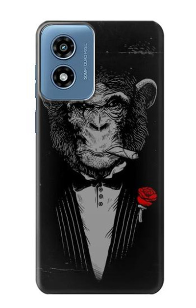 S3167 Funny Monkey God Father Case Cover Custodia per Motorola Moto G Play 4G (2024)