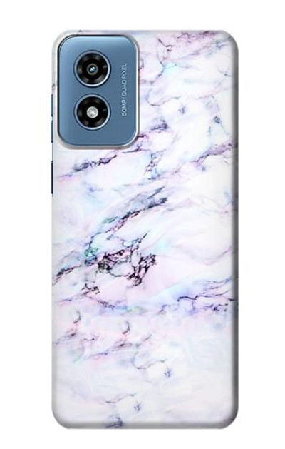 S3215 Seamless Pink Marble Case Cover Custodia per Motorola Moto G Play 4G (2024)