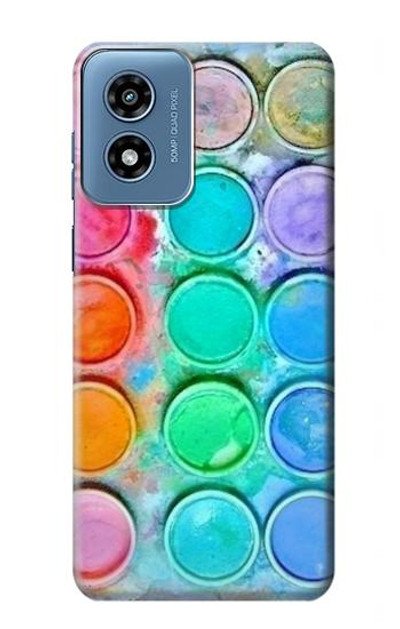 S3235 Watercolor Mixing Case Cover Custodia per Motorola Moto G Play 4G (2024)