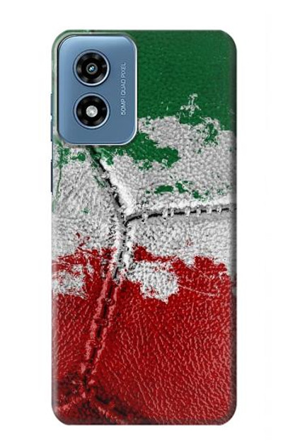 S3318 Italy Flag Vintage Football Graphic Case Cover Custodia per Motorola Moto G Play 4G (2024)