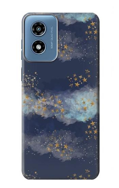 S3364 Gold Star Sky Case Cover Custodia per Motorola Moto G Play 4G (2024)