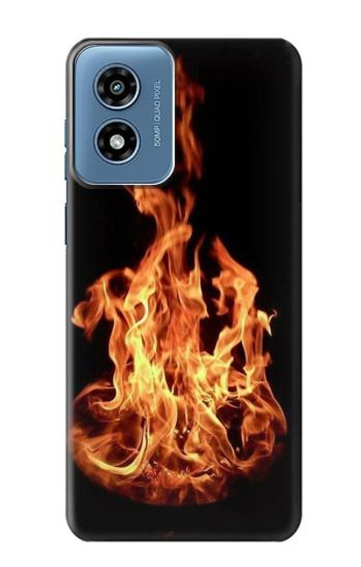 S3379 Fire Frame Case Cover Custodia per Motorola Moto G Play 4G (2024)