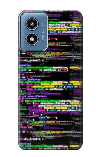 S3420 Coding Programmer Case Cover Custodia per Motorola Moto G Play 4G (2024)