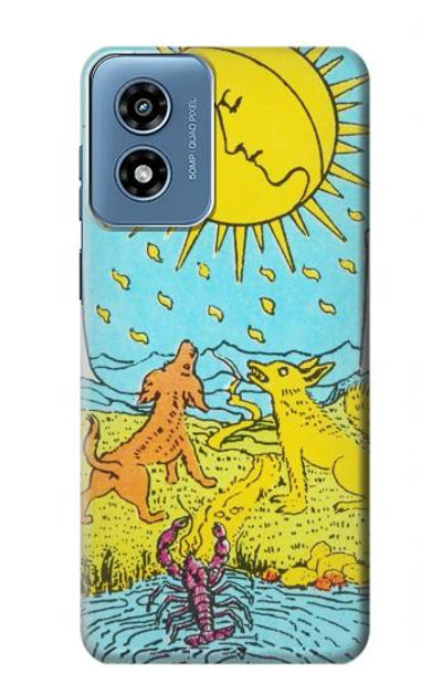 S3435 Tarot Card Moon Case Cover Custodia per Motorola Moto G Play 4G (2024)