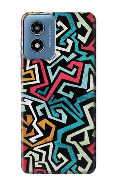 S3712 Pop Art Pattern Case Cover Custodia per Motorola Moto G Play 4G (2024)