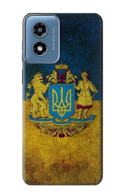 S3858 Ukraine Vintage Flag Case Cover Custodia per Motorola Moto G Play 4G (2024)