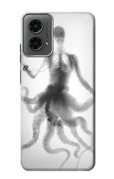 S1432 Skull Octopus X-ray Case Cover Custodia per Motorola Moto G 5G (2024)