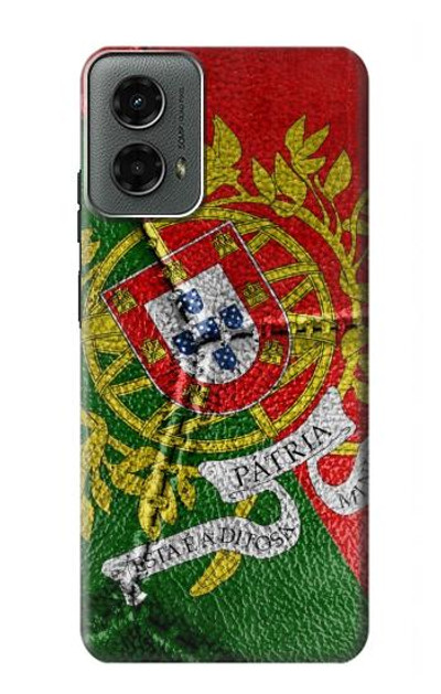 S3300 Portugal Flag Vintage Football Graphic Case Cover Custodia per Motorola Moto G 5G (2024)