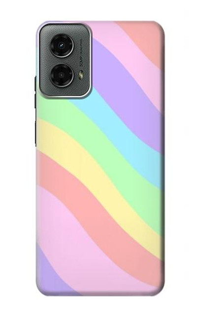 S3810 Pastel Unicorn Summer Wave Case Cover Custodia per Motorola Moto G 5G (2024)