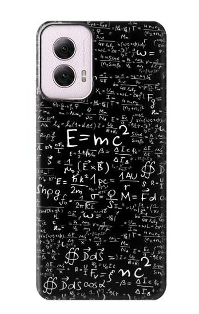 S2574 Mathematics Physics Blackboard Equation Case Cover Custodia per Motorola Moto G Power 5G (2024)