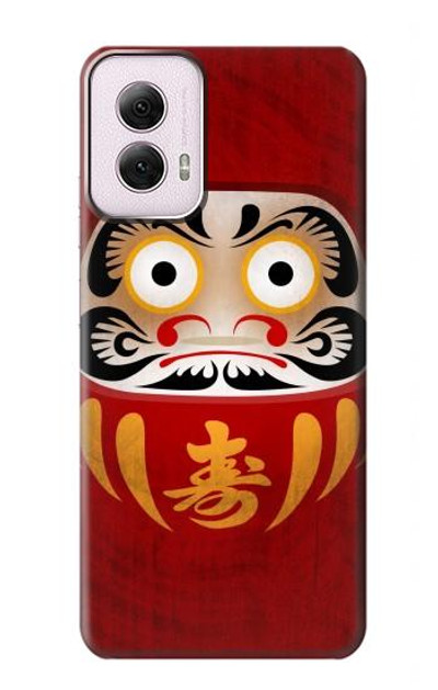 S3023 Japan Good Luck Daruma Doll Case Cover Custodia per Motorola Moto G Power 5G (2024)