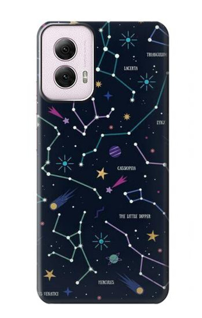 S3220 Star Map Zodiac Constellations Case Cover Custodia per Motorola Moto G Power 5G (2024)