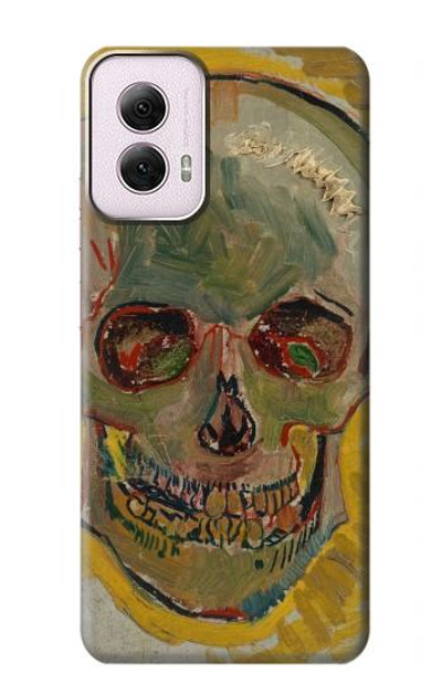 S3359 Vincent Van Gogh Skull Case Cover Custodia per Motorola Moto G Power 5G (2024)