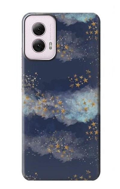 S3364 Gold Star Sky Case Cover Custodia per Motorola Moto G Power 5G (2024)