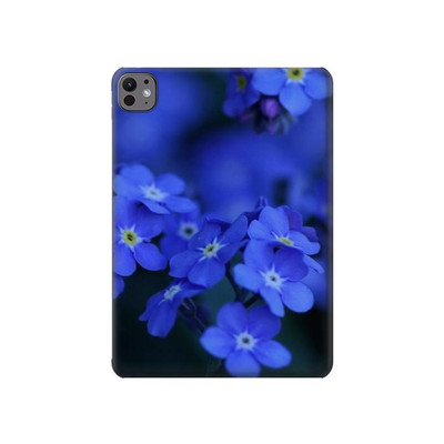 S0782 Forget me not Case Cover Custodia per iPad Pro 11 (2024)
