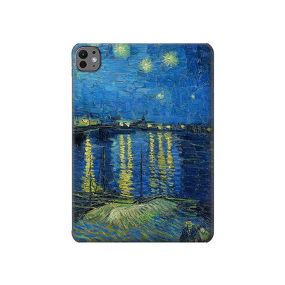 S3336 Van Gogh Starry Night Over the Rhone Case Cover Custodia per iPad Pro 11 (2024)