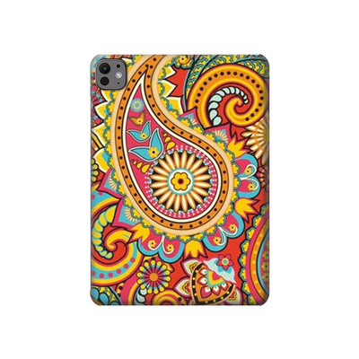 S3402 Floral Paisley Pattern Seamless Case Cover Custodia per iPad Pro 11 (2024)