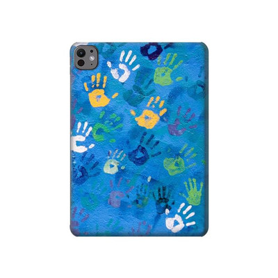 S3403 Hand Print Case Cover Custodia per iPad Pro 11 (2024)