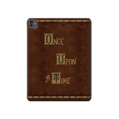 S2643 Once Upon A Time Book Case Cover Custodia per iPad Pro 13 (2024)