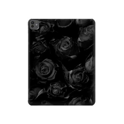 S3153 Black Roses Case Cover Custodia per iPad Pro 13 (2024)