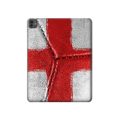 S3316 England Flag Vintage Football Graphic Case Cover Custodia per iPad Pro 13 (2024)