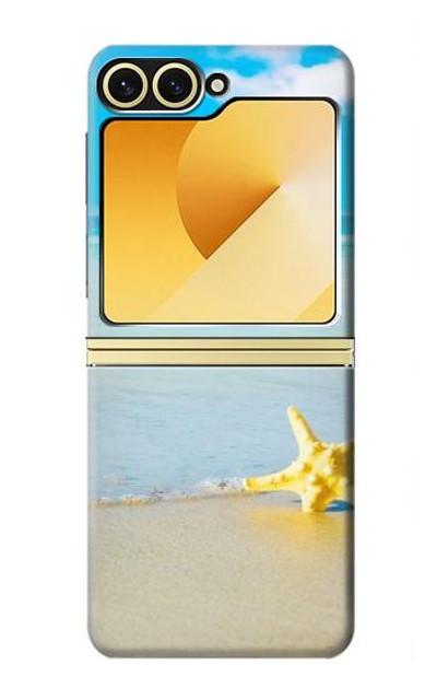 S0911 Relax at the Beach Case Cover Custodia per Samsung Galaxy Z Flip 6, Flip 7 FE S0911 Relax at the Beach Case Cover Custodia per Samsung Galaxy Z Flip 6, Flip 7 FE