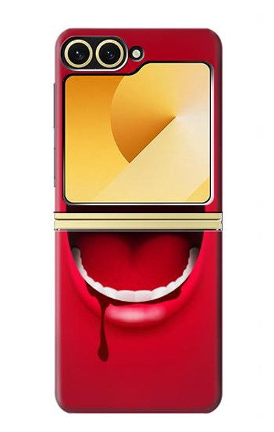 S2103 Vampire Mouth Case Cover Custodia per Samsung Galaxy Z Flip 6, Flip 7 FE