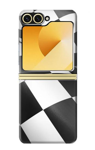 S2408 Checkered Winner Flag Case Cover Custodia per Samsung Galaxy Z Flip 6, Flip 7 FE
