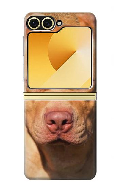 S2903 American Pitbull Dog Case Cover Custodia per Samsung Galaxy Z Flip 6, Flip 7 FE