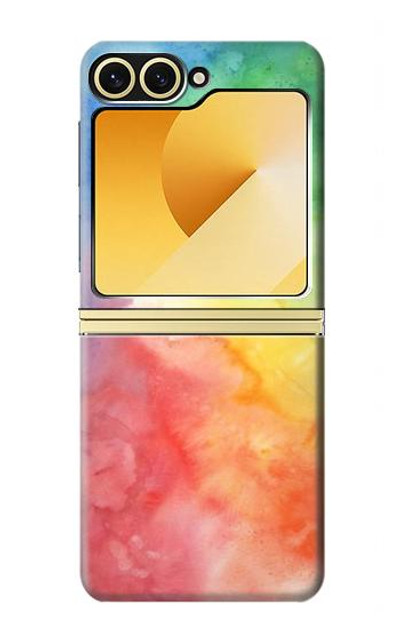 S2945 Colorful Watercolor Case Cover Custodia per Samsung Galaxy Z Flip 6, Flip 7 FE S2945 Colorful Watercolor Case Cover Custodia per Samsung Galaxy Z Flip 6, Flip 7 FE