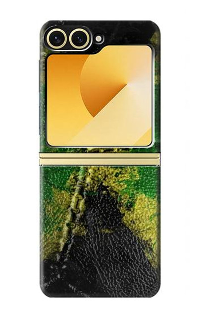 S3319 Jamaica Flag Vintage Football Graphic Case Cover Custodia per Samsung Galaxy Z Flip 6, Flip 7 FE