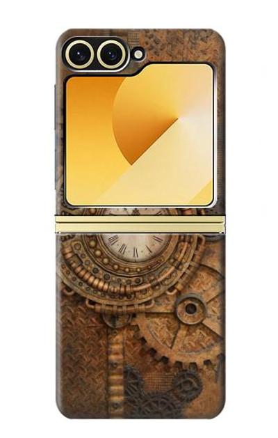 S3401 Clock Gear Steampunk Case Cover Custodia per Samsung Galaxy Z Flip 6
