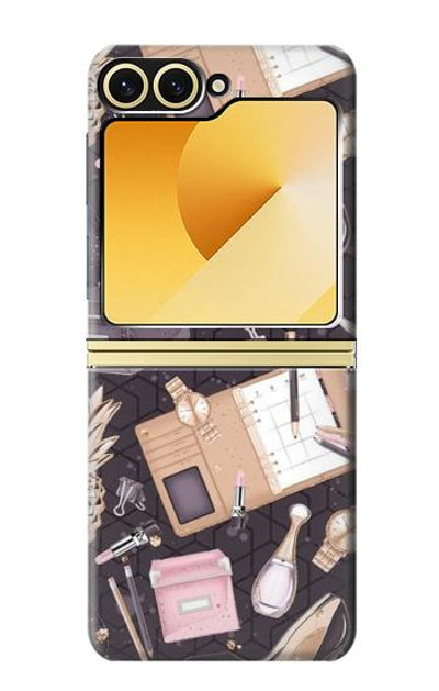 S3448 Fashion Case Cover Custodia per Samsung Galaxy Z Flip 6, Flip 7 FE