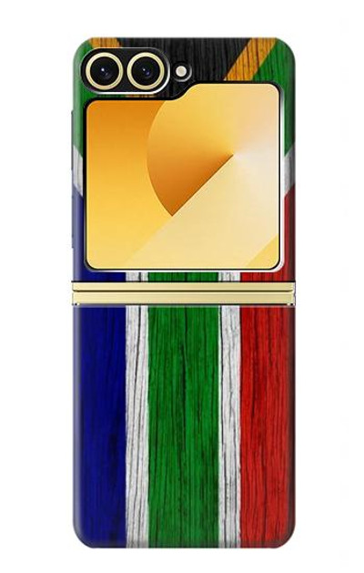 S3464 South Africa Flag Case Cover Custodia per Samsung Galaxy Z Flip 6, Flip 7 FE S3464 South Africa Flag Case Cover Custodia per Samsung Galaxy Z Flip 6, Flip 7 FE