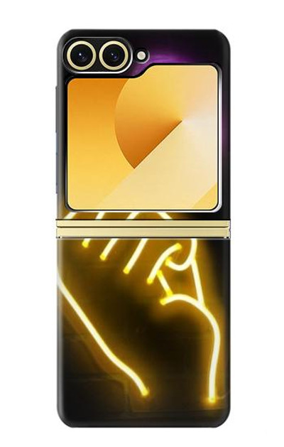 S3512 Cute Mini Heart Neon Graphic Case Cover Custodia per Samsung Galaxy Z Flip 6, Flip 7 FE S3512 Cute Mini Heart Neon Graphic Case Cover Custodia per Samsung Galaxy Z Flip 6, Flip 7 FE