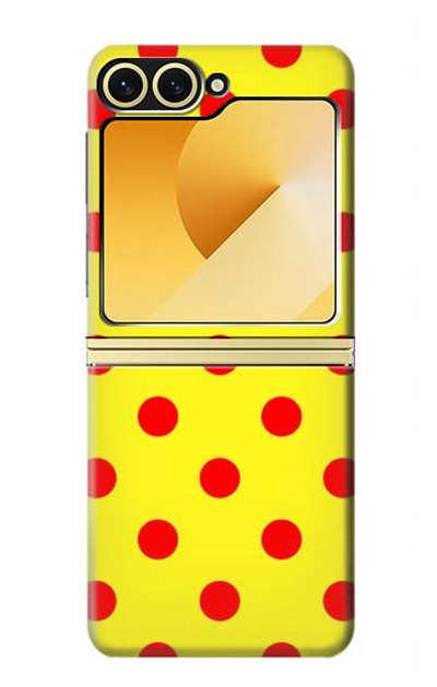 S3526 Red Spot Polka Dot Case Cover Custodia per Samsung Galaxy Z Flip 6, Flip 7 FE