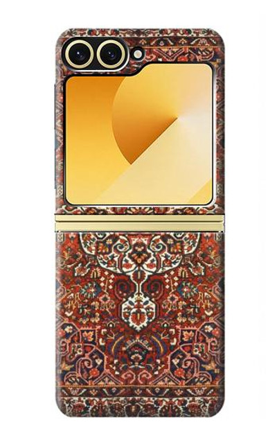 S3813 Persian Carpet Rug Pattern Case Cover Custodia per Samsung Galaxy Z Flip 6, Flip 7 FE