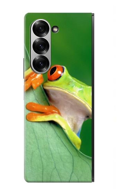 S1047 Little Frog Case Cover Custodia per Samsung Galaxy Z Fold 6 S1047 Little Frog Case Cover Custodia per Samsung Galaxy Z Fold 6